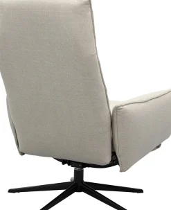 Draaifauteuils-Trendhopper Brenn Relaxfauteuil Beige