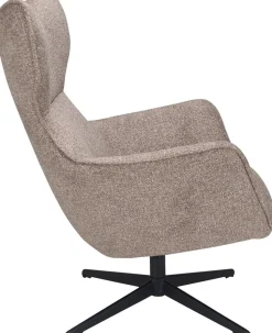 Draaifauteuils-Trendhopper Bresso Fauteuil Mokka