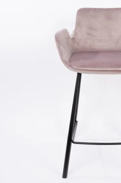 Barkrukken Met Armleuning-Zuiver Brit (set van 2) Barkruk Pink