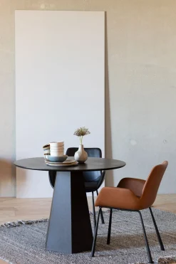 Eetkamerstoelen Met Armleuning-Zuiver Brit (set van 2) Eetkamerstoel Brown