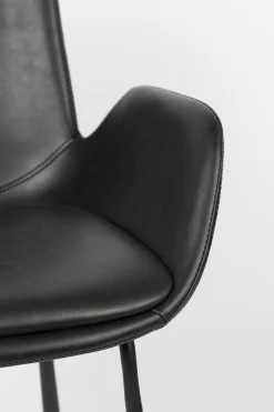 Eetkamerstoelen Met Armleuning-Zuiver Brit (set van 2) Eetkamerstoel Black