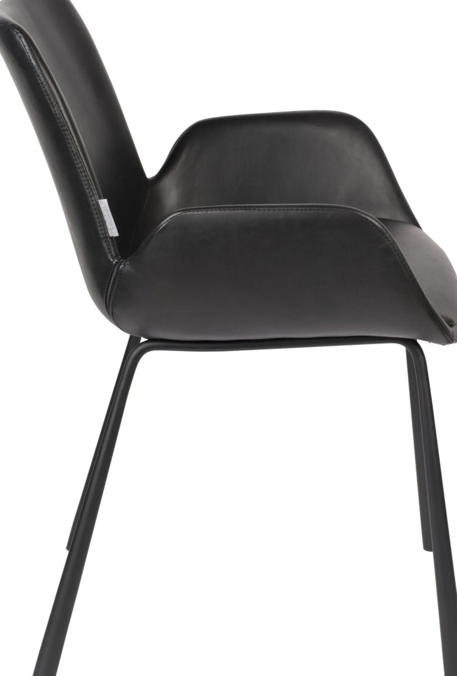 Eetkamerstoelen Met Armleuning-Zuiver Brit (set van 2) Eetkamerstoel Black
