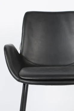 Eetkamerstoelen Met Armleuning-Zuiver Brit (set van 2) Eetkamerstoel Black