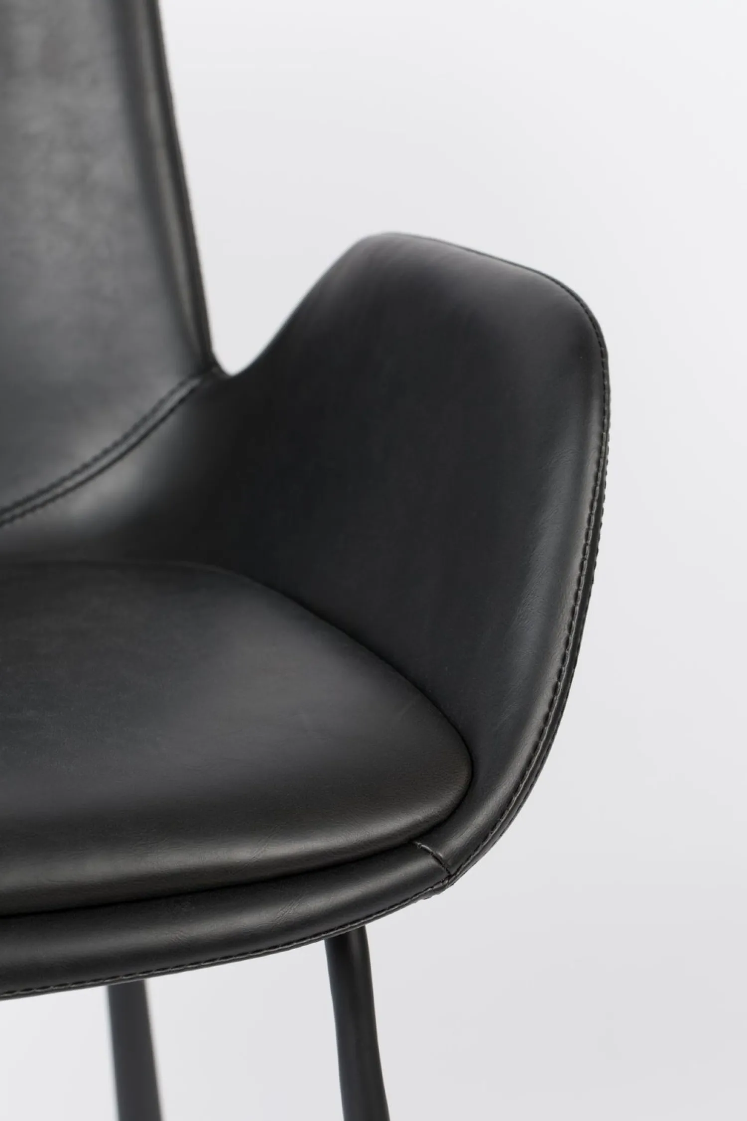 Eetkamerstoelen Met Armleuning-Zuiver Brit (set van 2) Eetkamerstoel Black