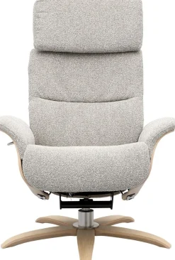 Draaifauteuils|Relaxfauteuils-Trendhopper Brixen Relaxfauteuil Grey