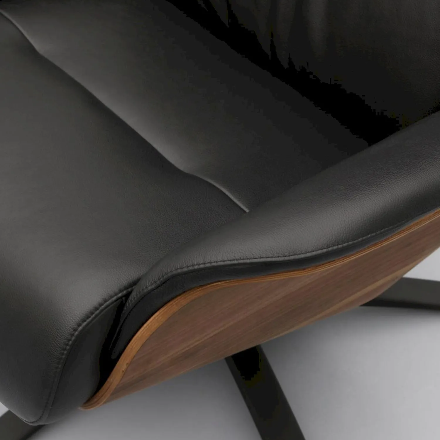 Relaxfauteuils-Trendhopper Brixen Relaxfauteuil Semi Black