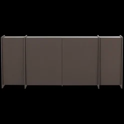Dressoirs-WOOOD Brock Dressoir Bruin