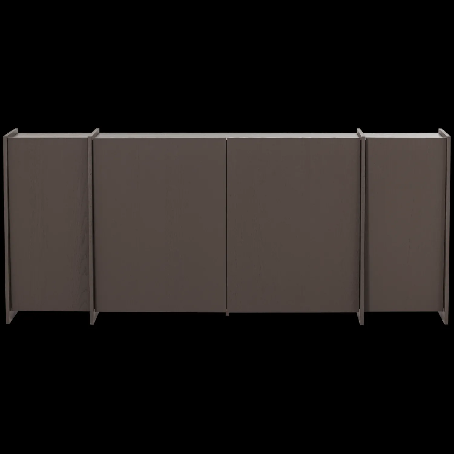 Dressoirs-WOOOD Brock Dressoir Bruin