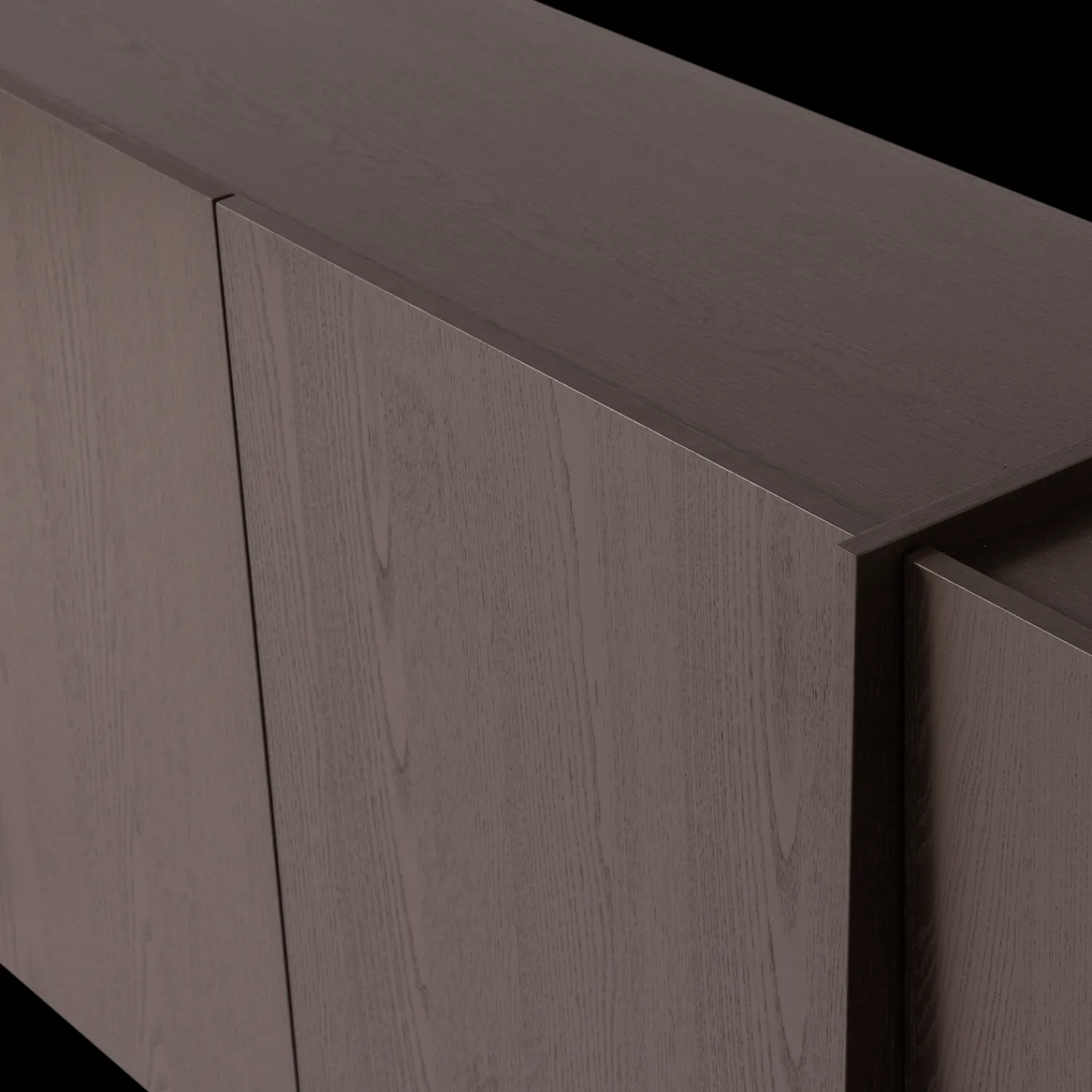 Dressoirs-WOOOD Brock Dressoir Bruin