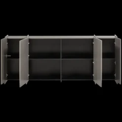 Dressoirs-WOOOD Brock Dressoir Grijs