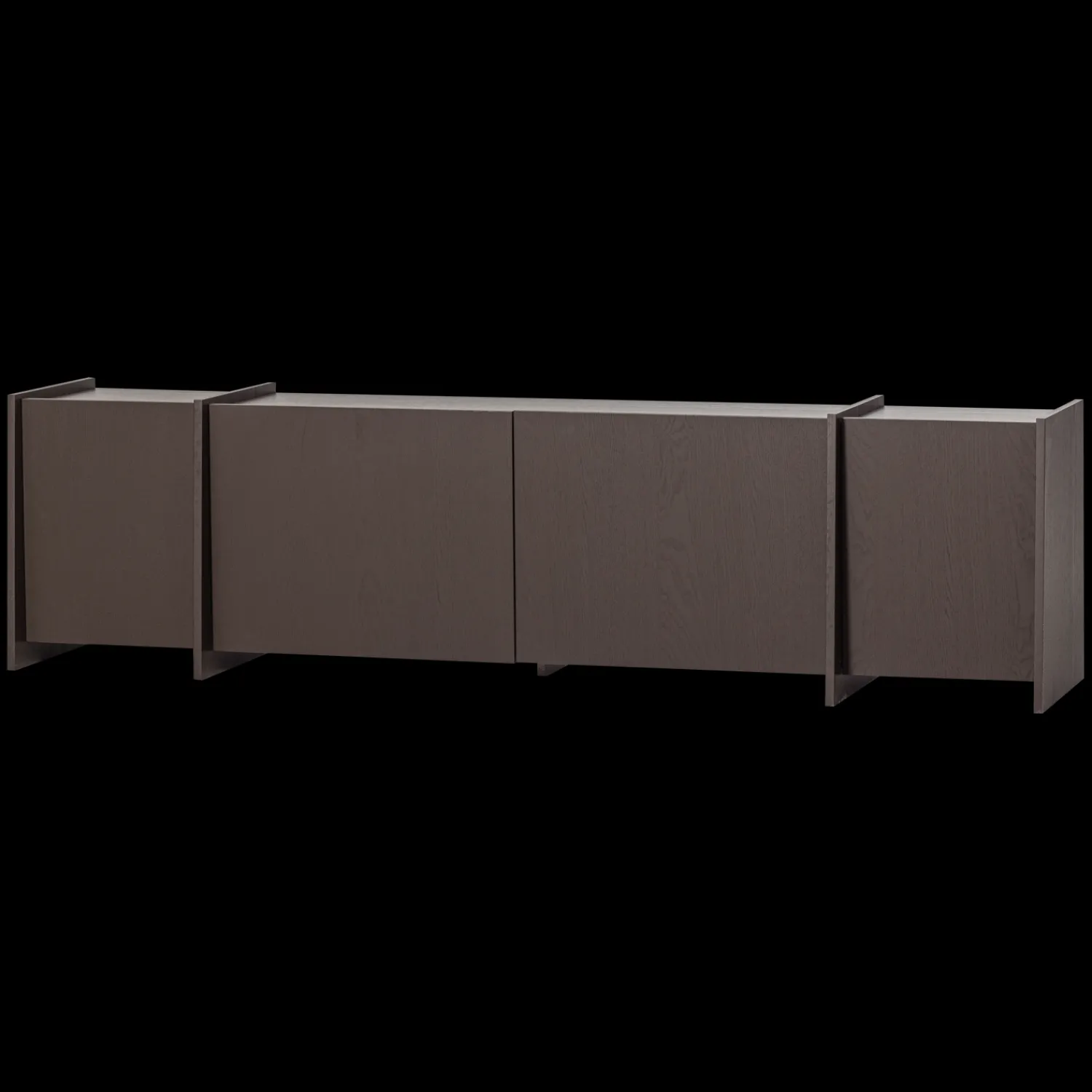 Tv-Meubels-WOOOD Brock Tv-meubel Bruin