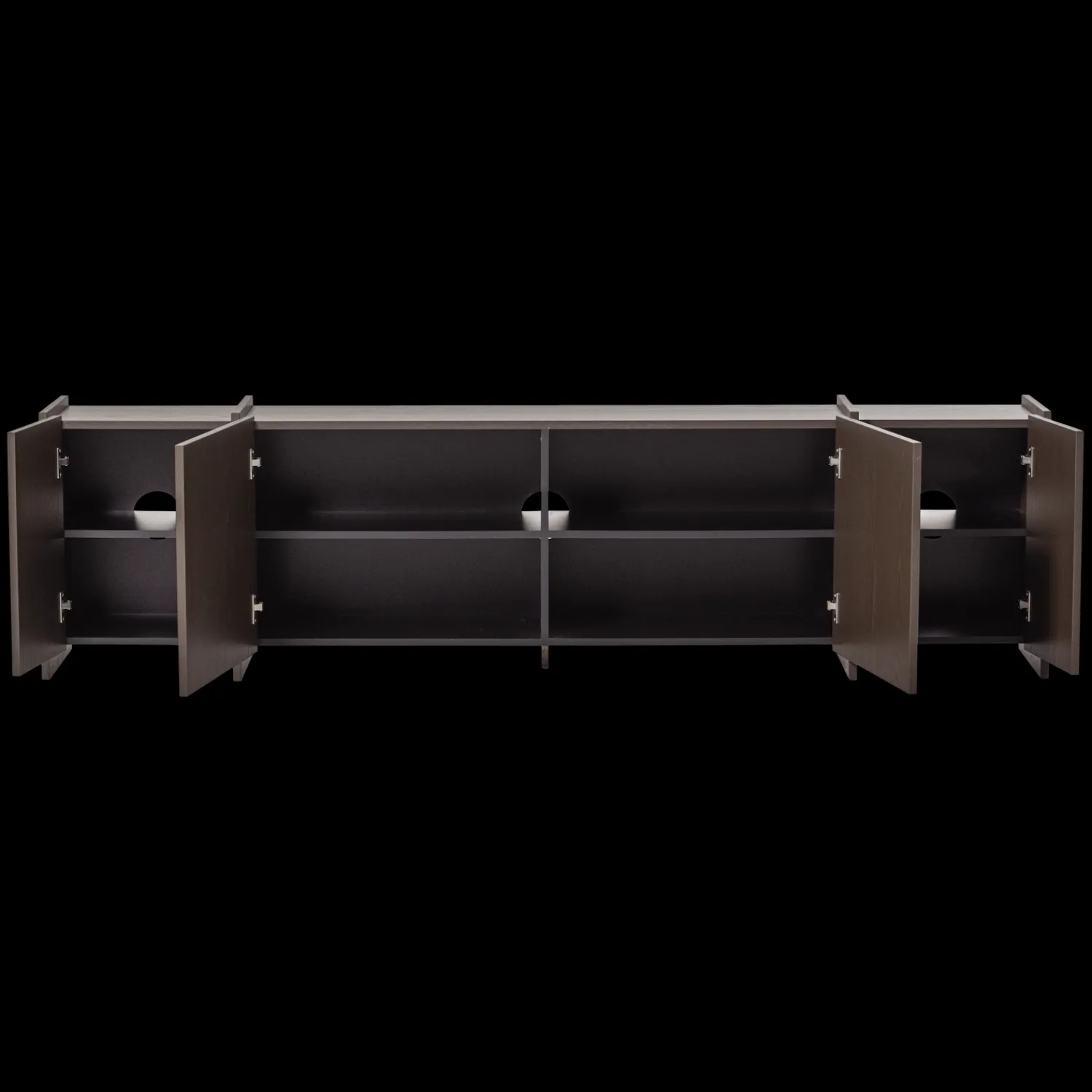 Tv-Meubels-WOOOD Brock Tv-meubel Bruin
