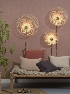Industriële Wandlampen|Wandlampen-Good&Mojo Bromo Asymmetrical Wandlamp Natural