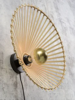 Industriële Wandlampen|Wandlampen-Good&Mojo Bromo Asymmetrical Wandlamp Natural