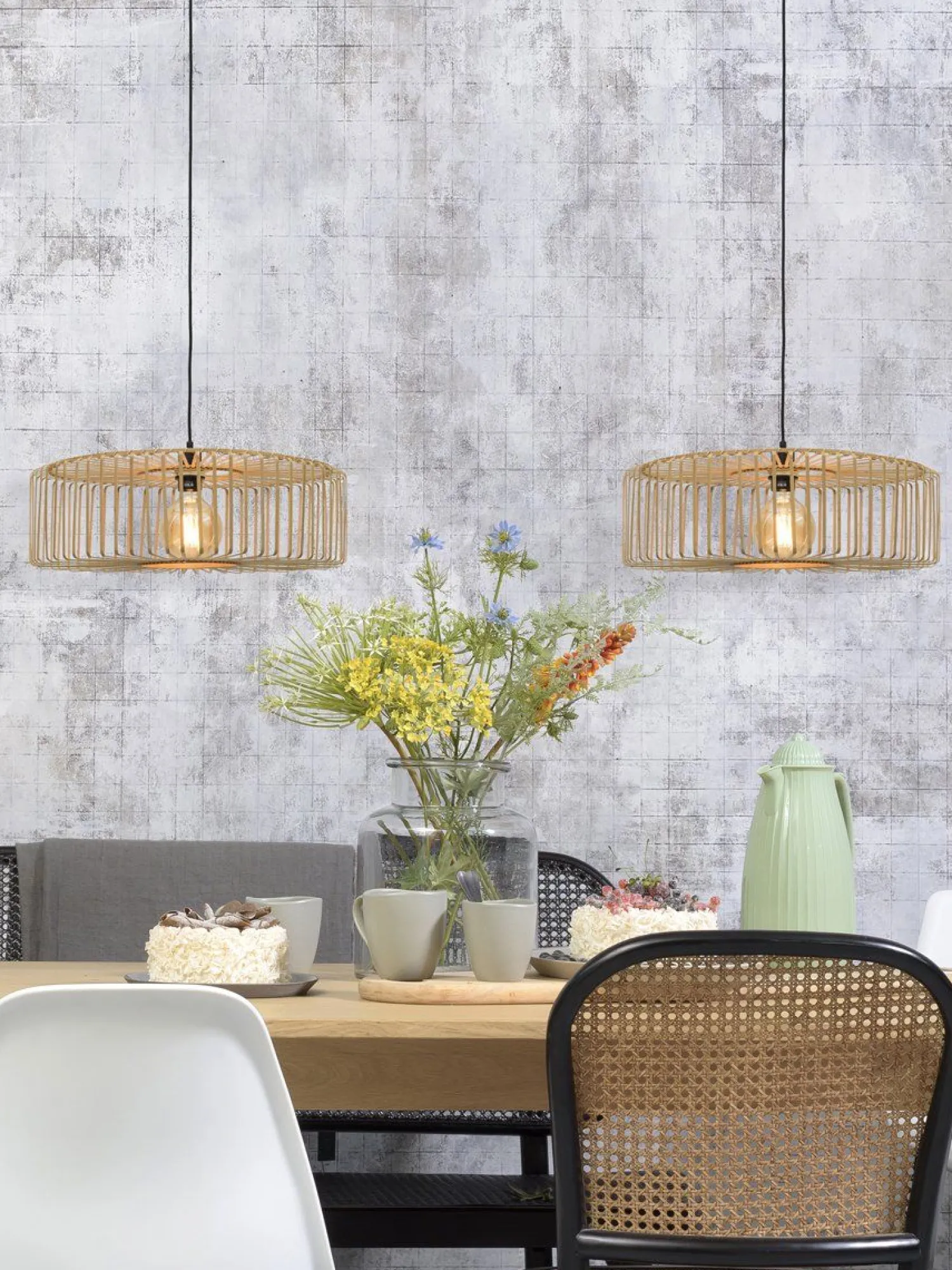 Industriële Hanglampen|Industriële Hanglampen-Good&Mojo Bromo XXL Hanglamp Natural