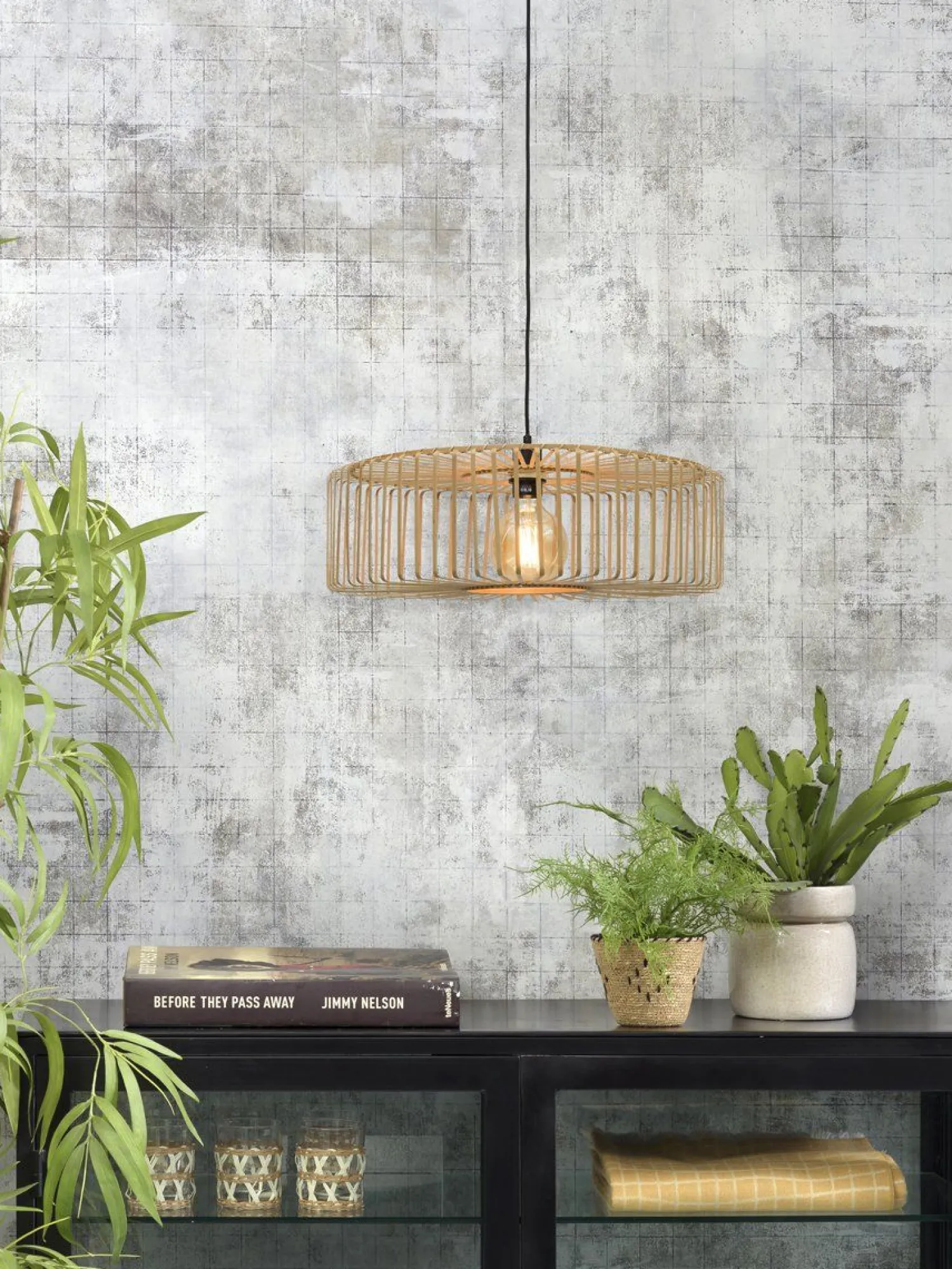Industriële Hanglampen|Industriële Hanglampen-Good&Mojo Bromo XXL Hanglamp Natural