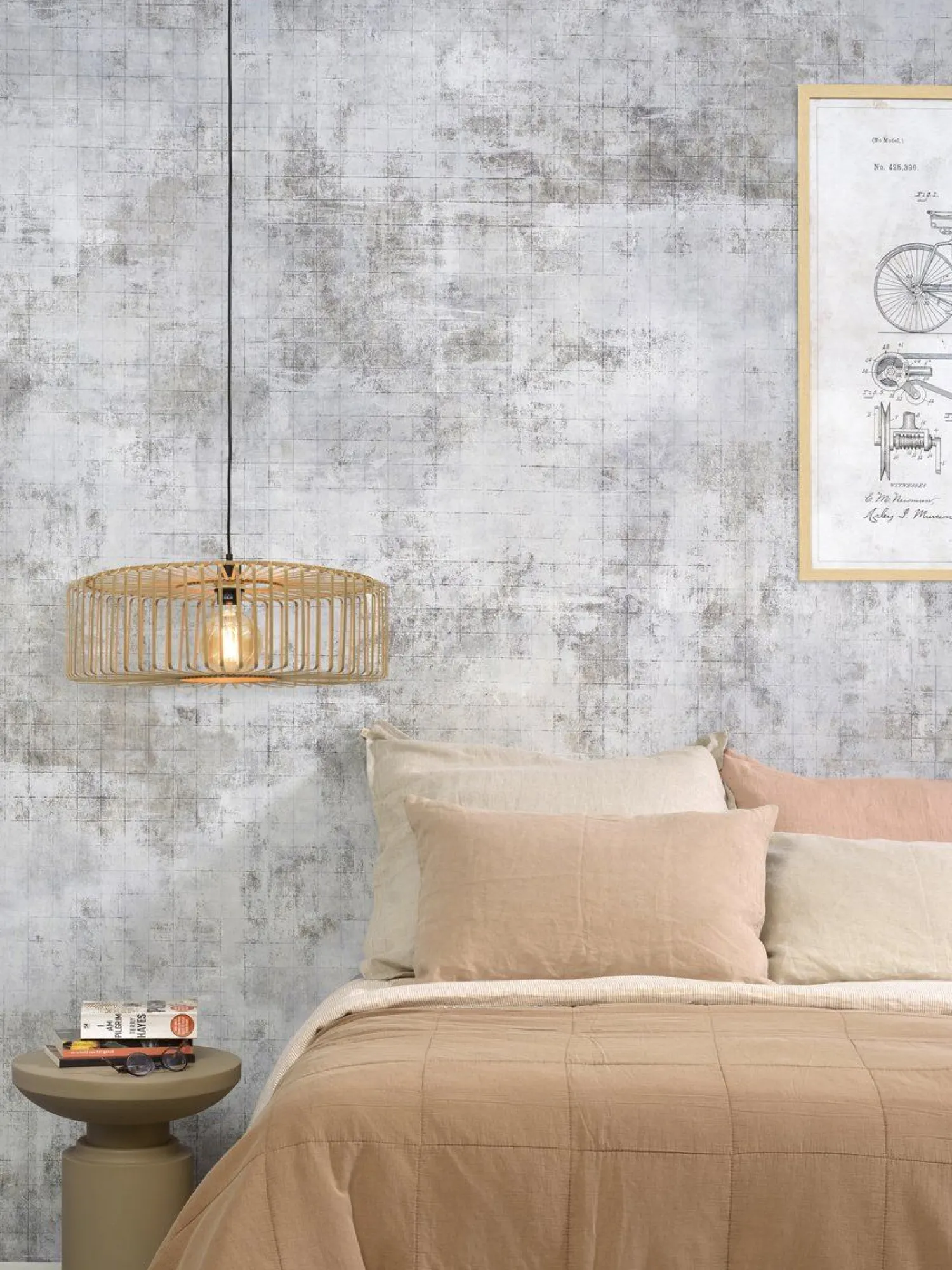 Industriële Hanglampen|Industriële Hanglampen-Good&Mojo Bromo XXL Hanglamp Natural