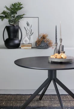 Ronde Eettafels-Trendhopper Bruno Eettafel Zwart