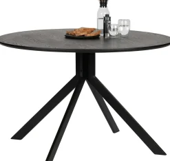 Ronde Eettafels-Trendhopper Bruno Eettafel Zwart