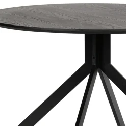 Ronde Eettafels-Trendhopper Bruno Eettafel Zwart