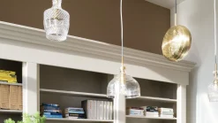 Glazen Hanglampen|Glazen Hanglampen-It's about RoMi Brussels Hanglamp goud