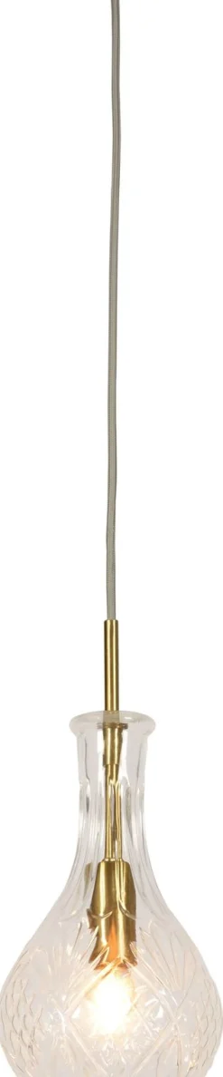 Glazen Hanglampen|Glazen Hanglampen-It's about RoMi Brussels Hanglamp goud