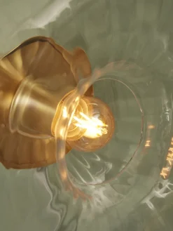 Plafondlampen|Plafondlampen-It's about RoMi Brussels Plafondlamp Transparent, Gold