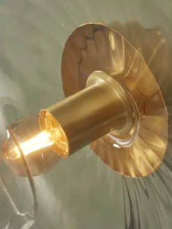 Plafondlampen|Plafondlampen-It's about RoMi Brussels Plafondlamp Transparent, Gold