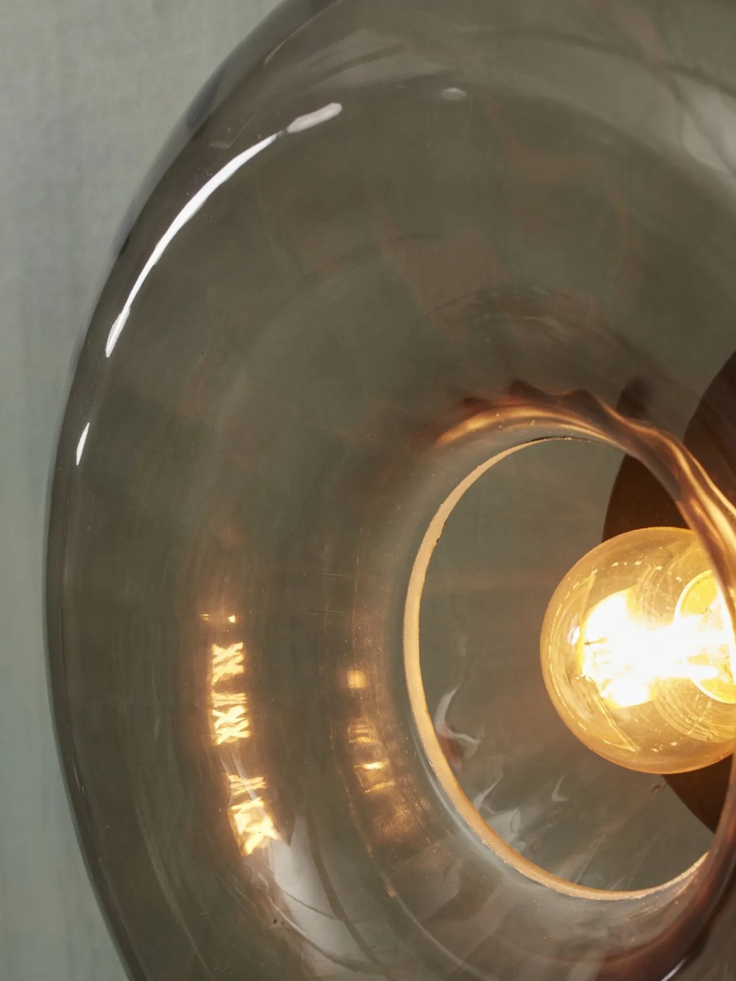 Wandlampen|Wandlampen-It's about RoMi Brussels Wandlamp Transparent, Gold