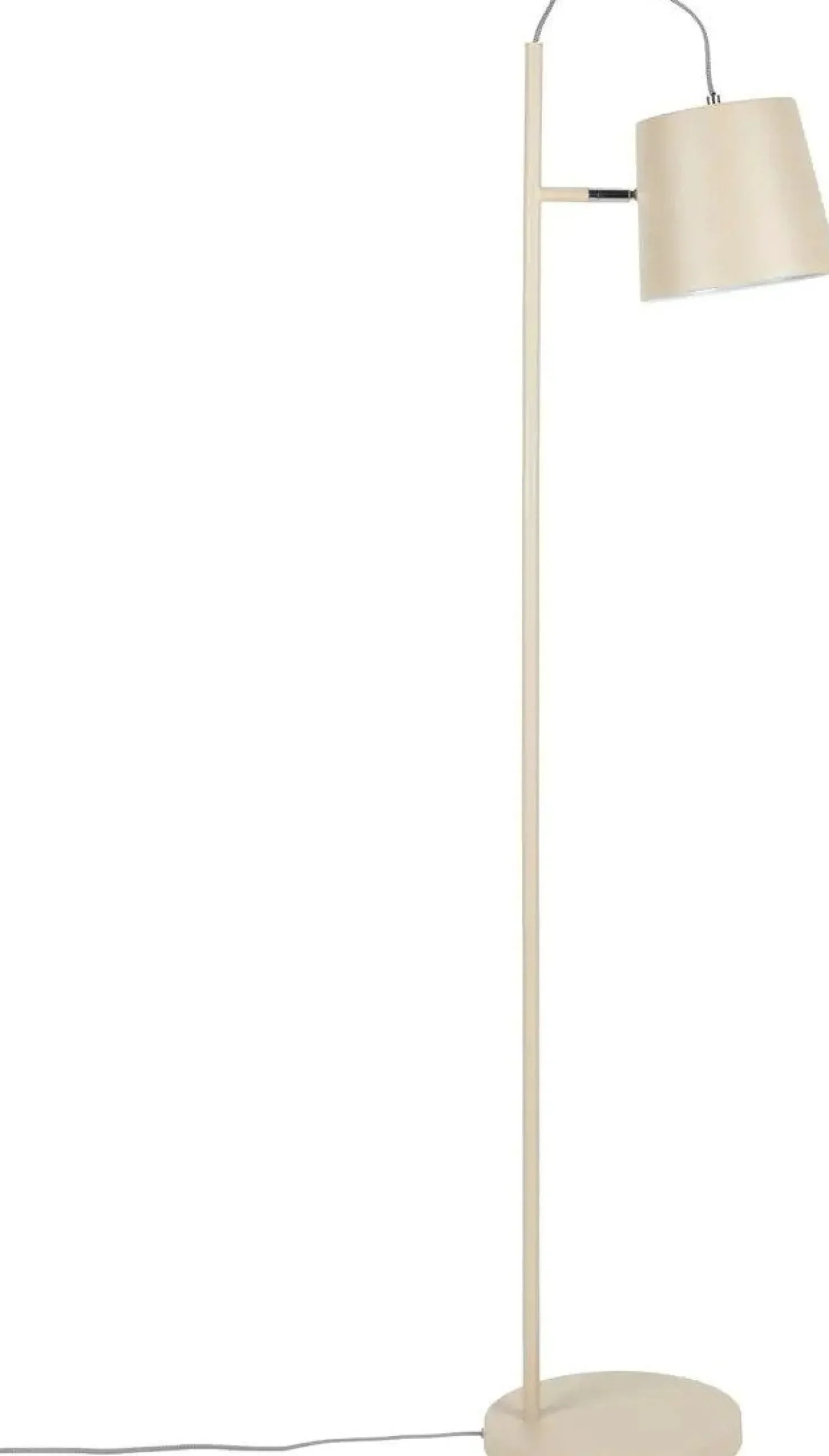 Vloerlampen|Vloerlampen-Zuiver Buckle Head Vloerlamp Beige