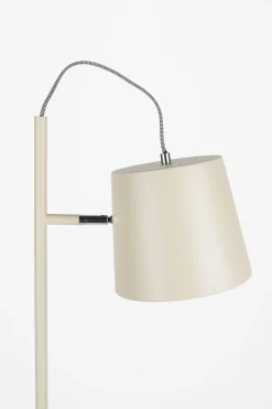 Vloerlampen|Vloerlampen-Zuiver Buckle Head Vloerlamp Beige