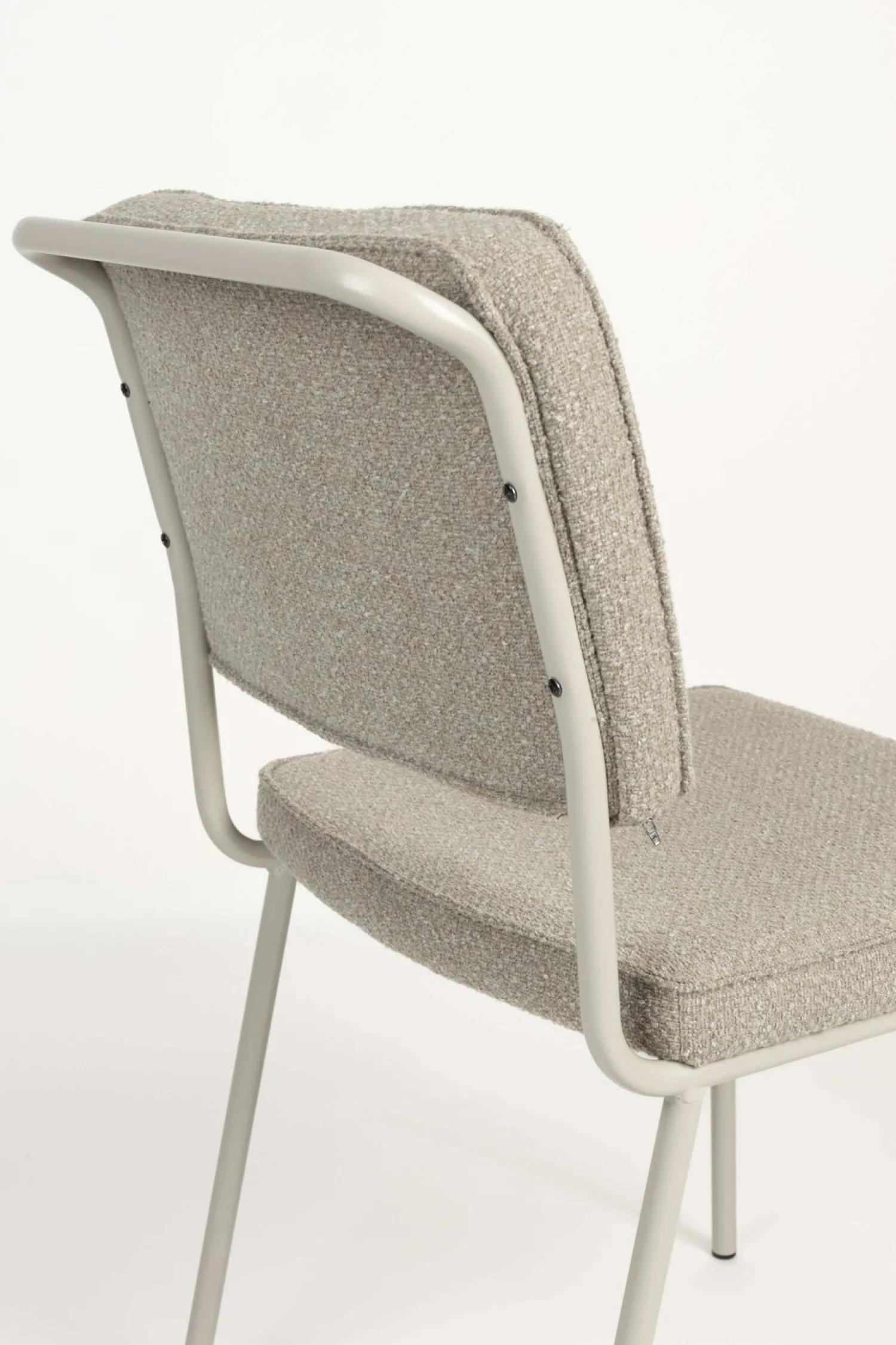 Eetkamerstoelen Zonder Armleuning-Zuiver Buddy (set van 2) Eetkamerstoel Beige