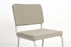 Eetkamerstoelen Zonder Armleuning-Zuiver Buddy (set van 2) Eetkamerstoel Beige