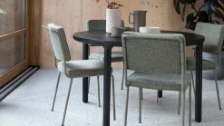 Eetkamerstoelen Zonder Armleuning-Zuiver Buddy (set van 2) Eetkamerstoel Groen
