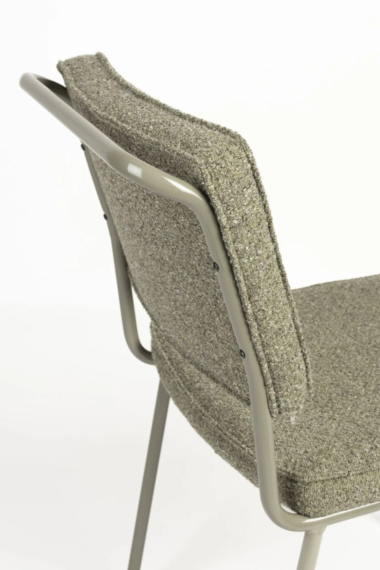 Eetkamerstoelen Zonder Armleuning-Zuiver Buddy (set van 2) Eetkamerstoel Groen