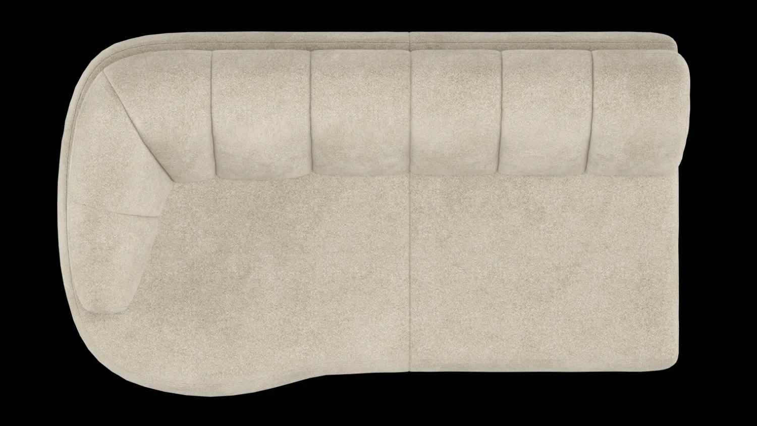 Hoekbanken-Henders en Hazel Burgos Hoekbank Beige