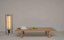 Design Salontafels|Houten Salontafels-Pastoe BZ Lattenbank Naturel