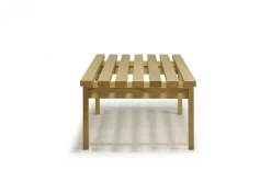 Design Salontafels|Houten Salontafels-Pastoe BZ Lattenbank Naturel