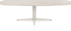 Ovale Eettafels-Henders en Hazel Caletta Eettafel Travertin