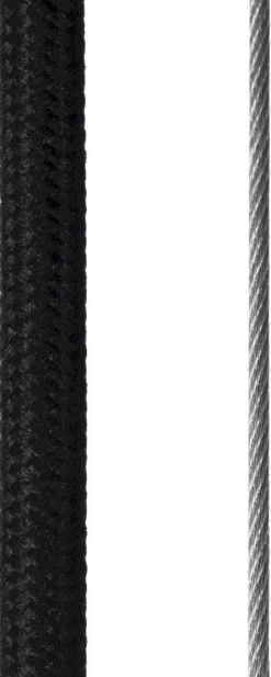 Industriële Hanglampen|Industriële Hanglampen-Lucide Calixt Hanglamp Zwart