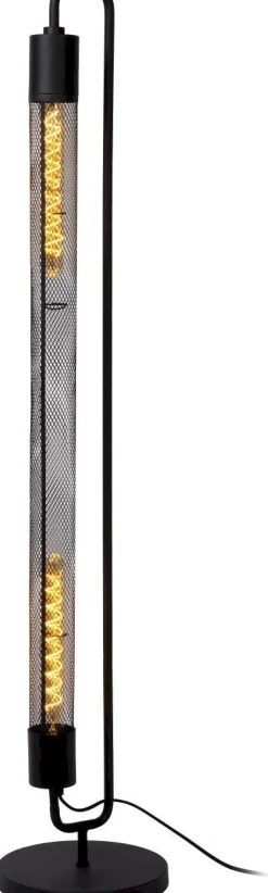 Industriële Vloerlampen|Vloerlampen-Lucide Calixt Vloerlamp Zwart