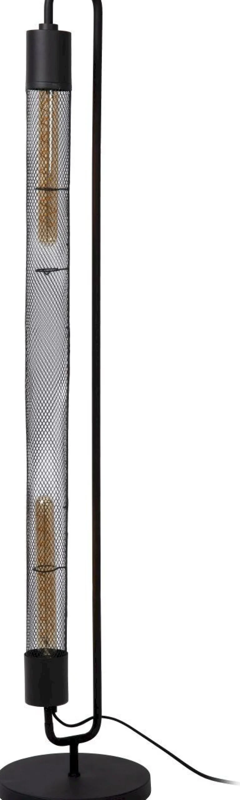Industriële Vloerlampen|Vloerlampen-Lucide Calixt Vloerlamp Zwart
