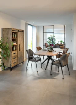 Rechthoekige Eettafels|Ovale Eettafels-Feelings Wonen Camino Eettafel Mango