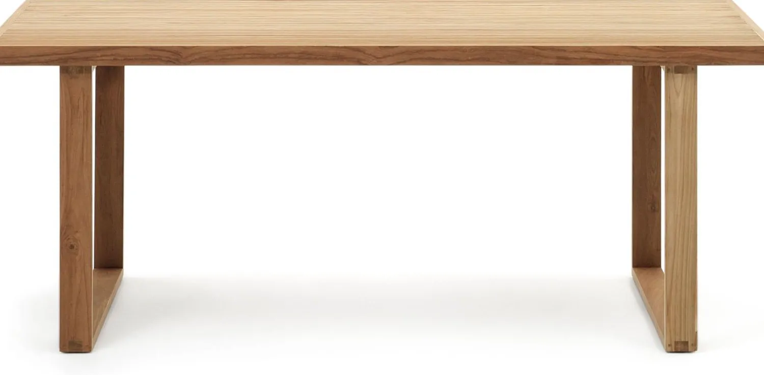 Tuintafels-Kave Home Canadell Tuintafel Naturel
