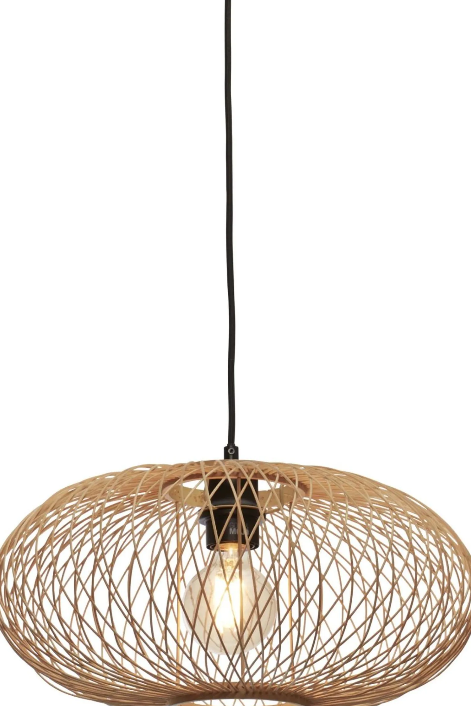 Hanglampen|Hanglampen-Good&Mojo Cango Hanglamp Natural, Black