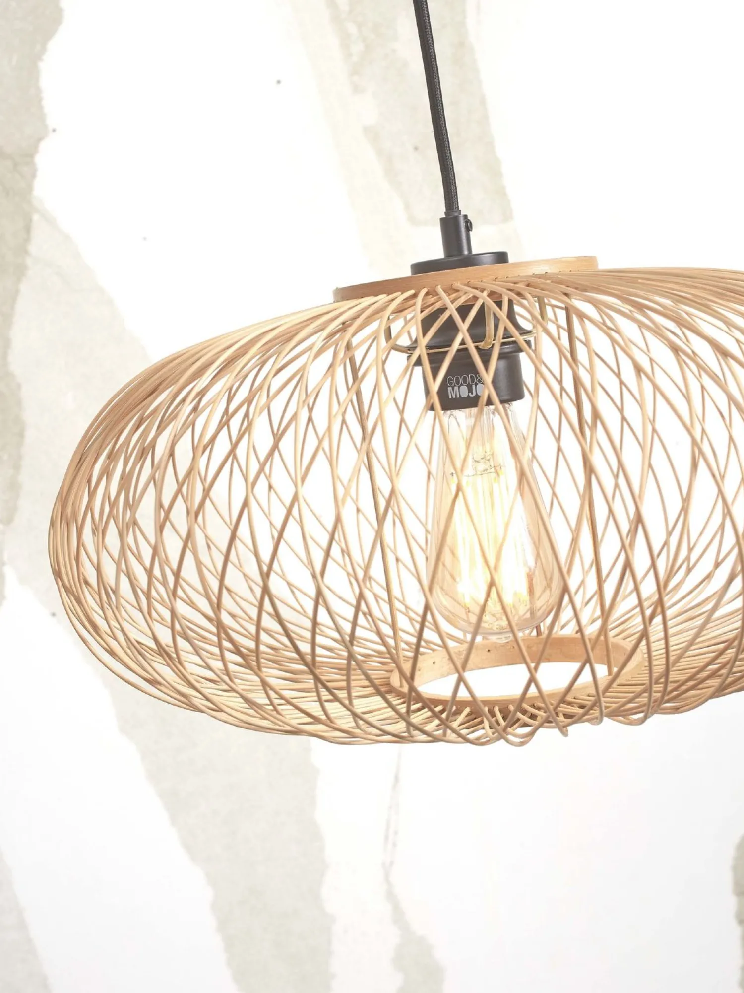 Hanglampen|Hanglampen-Good&Mojo Cango Hanglamp Natural, Black