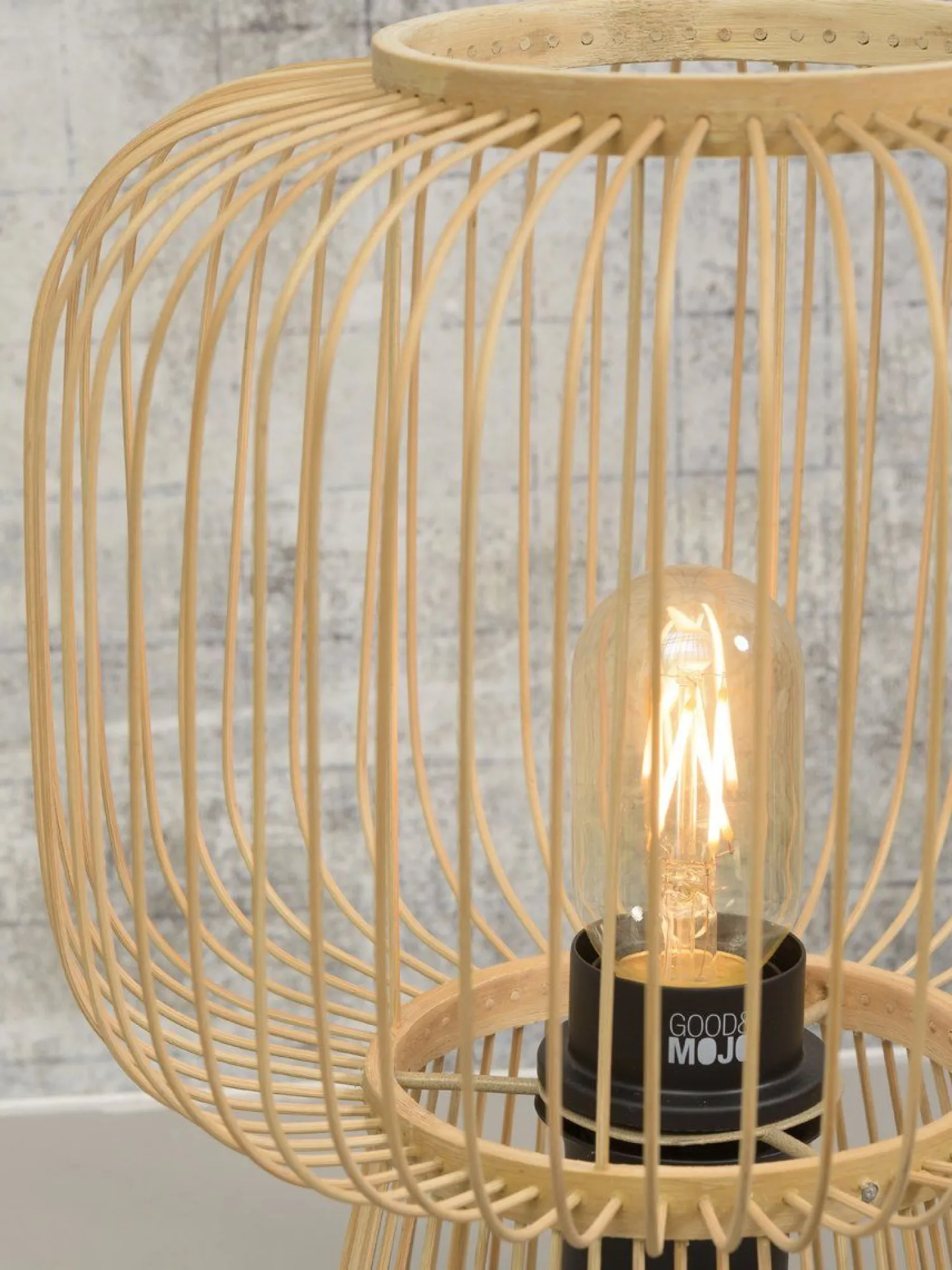 Tafellampen|Tafellampen-Good&Mojo Cango Tafellamp Natural