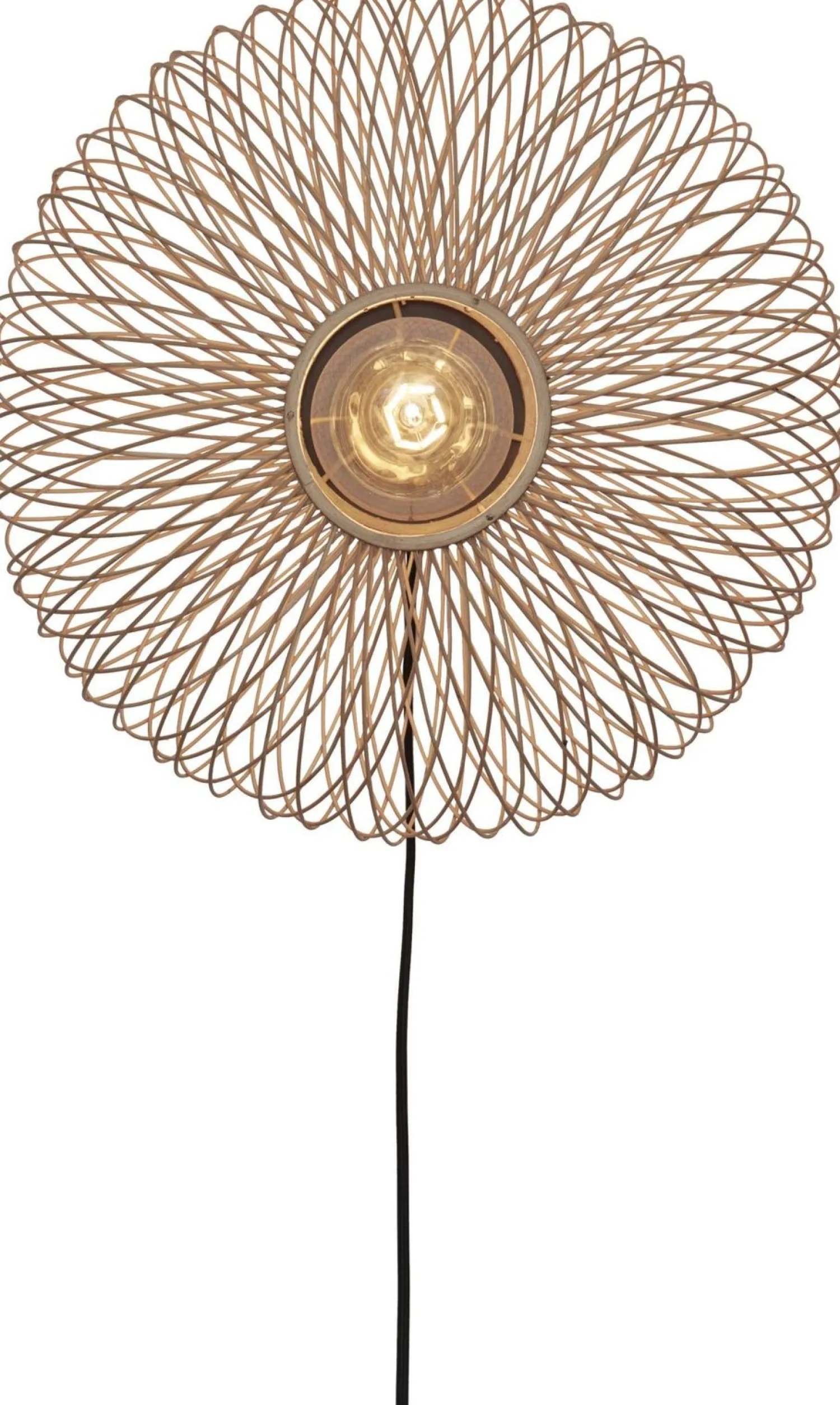 Wandlampen|Wandlampen-Good&Mojo Cango Wandlamp Natural, Black