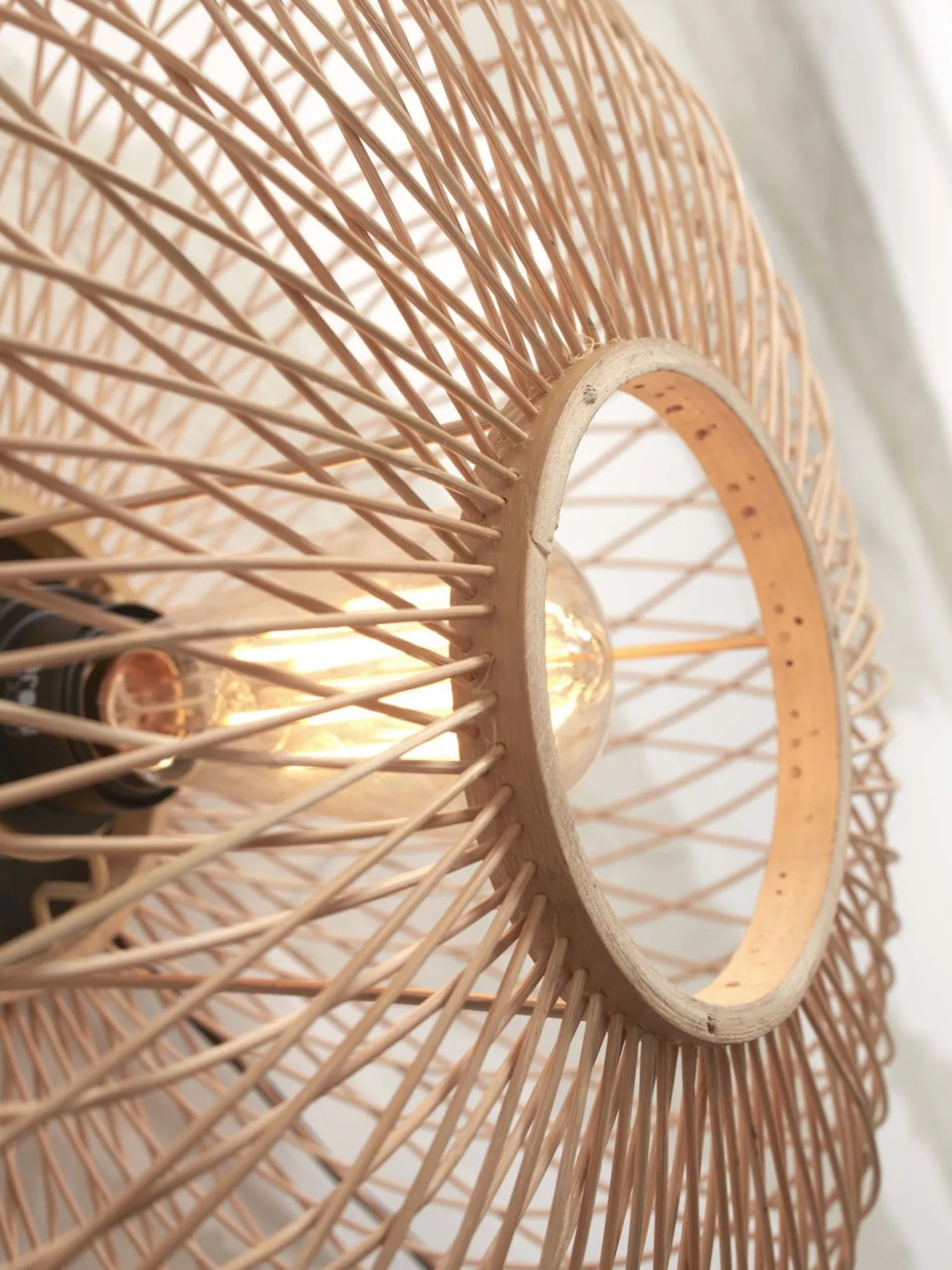 Wandlampen|Wandlampen-Good&Mojo Cango Wandlamp Natural, Black