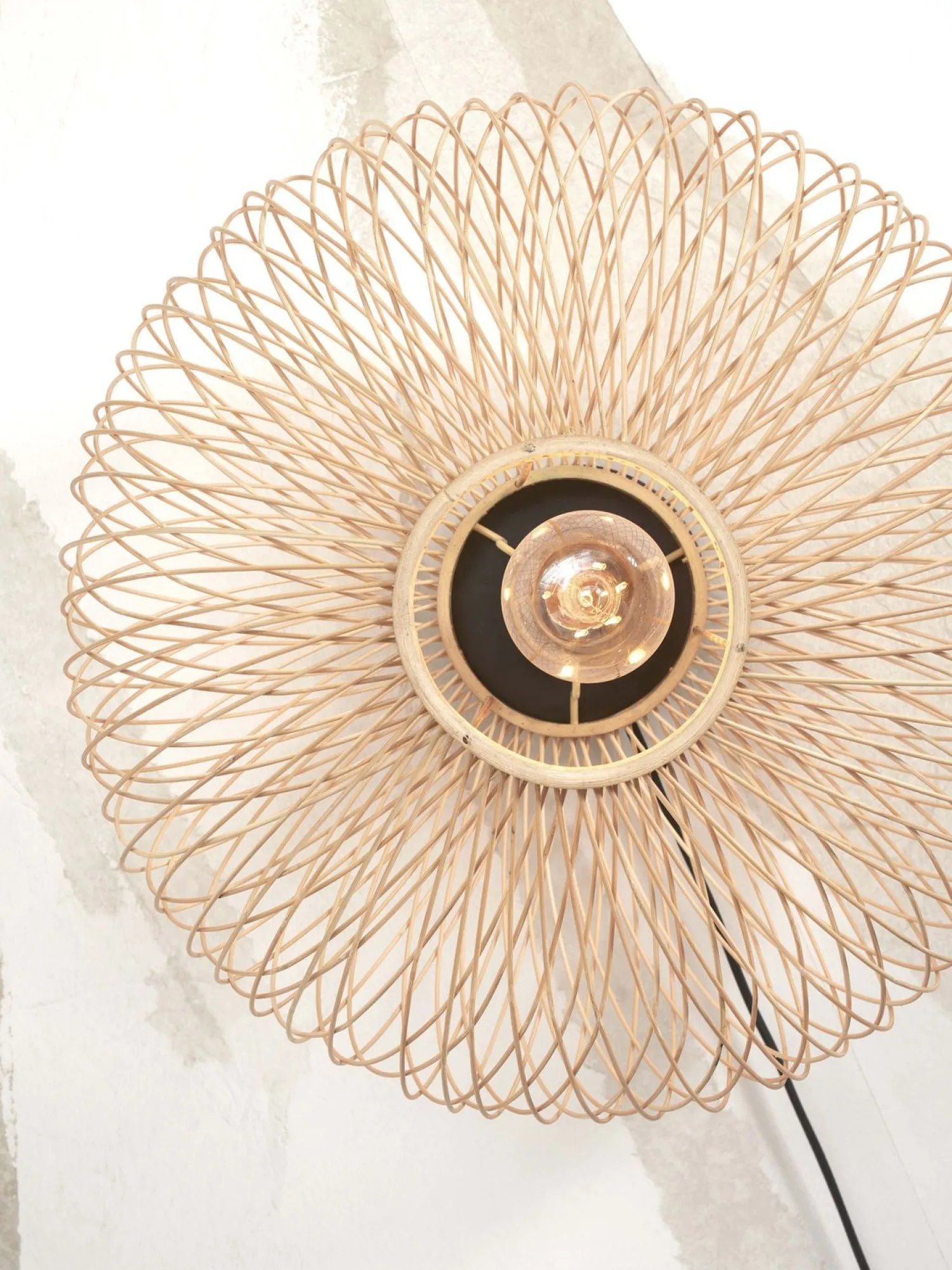 Wandlampen|Wandlampen-Good&Mojo Cango Wandlamp Natural, Black